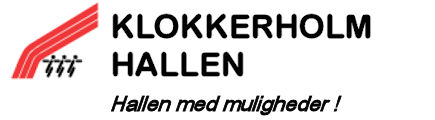 Klokkerholm Hallen logo